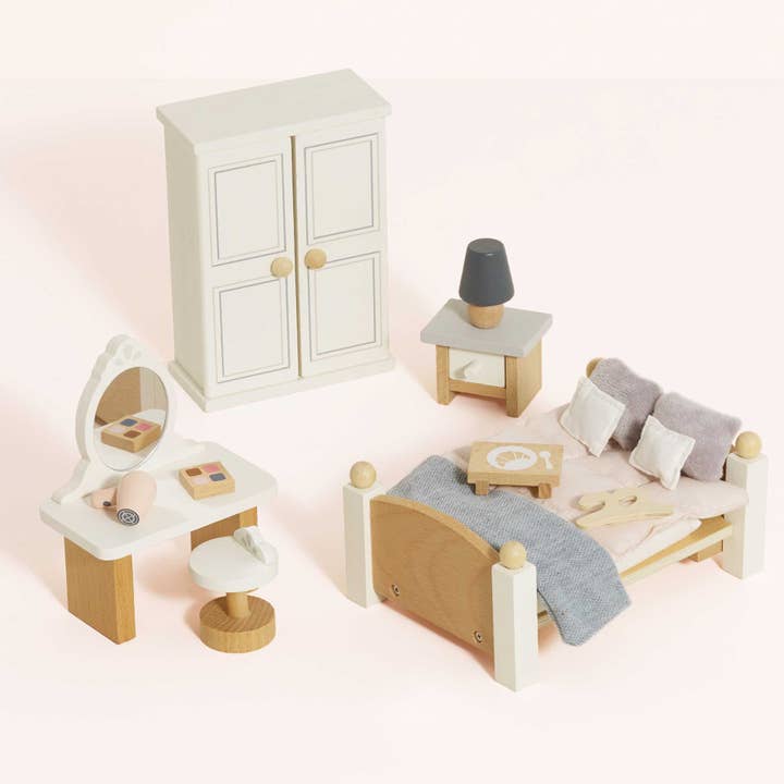 Wooden Dolls House Bedroom for wholesale by Le Toy Van, Inc.