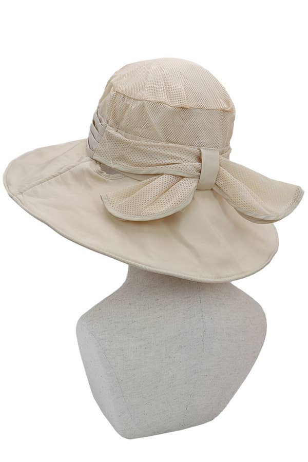 Cap Zone - Wholesale Bucket Hat - Women's - Women's Light-Weight Nylon Fabric Outdoor Boonie Sun Hat1