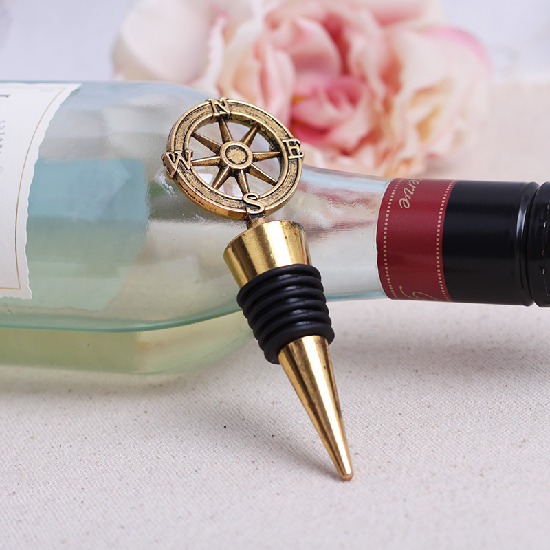 Sostraw & SmartThings - Wholesale Wine Stopper - Bottle Stopper - Traveller - Gold or Silver1