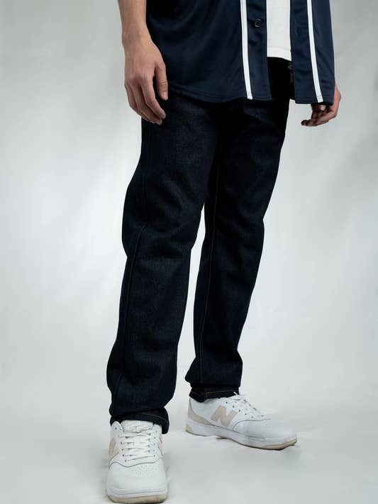 Lime Tree Clothing Inc. – wholesale Jeans - Herr – Lime Tree Straight Denimjeans — hållbara och snygga, öppna storlekar