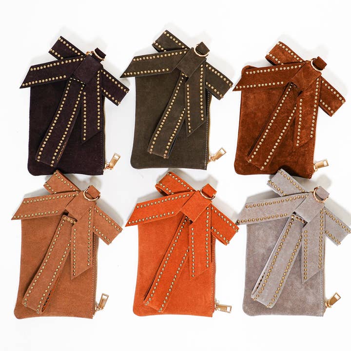 Juego de 3 pulseras y colgantes de ante para venta al por mayor de Most Wanted USA