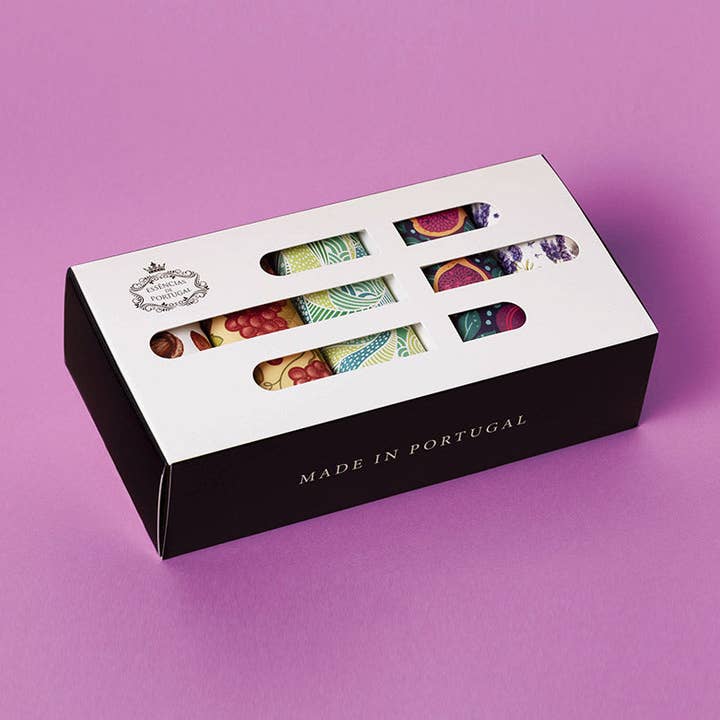 Pack Natura com 5 sabonetes de 150 g por atacado de Essências de Portugal