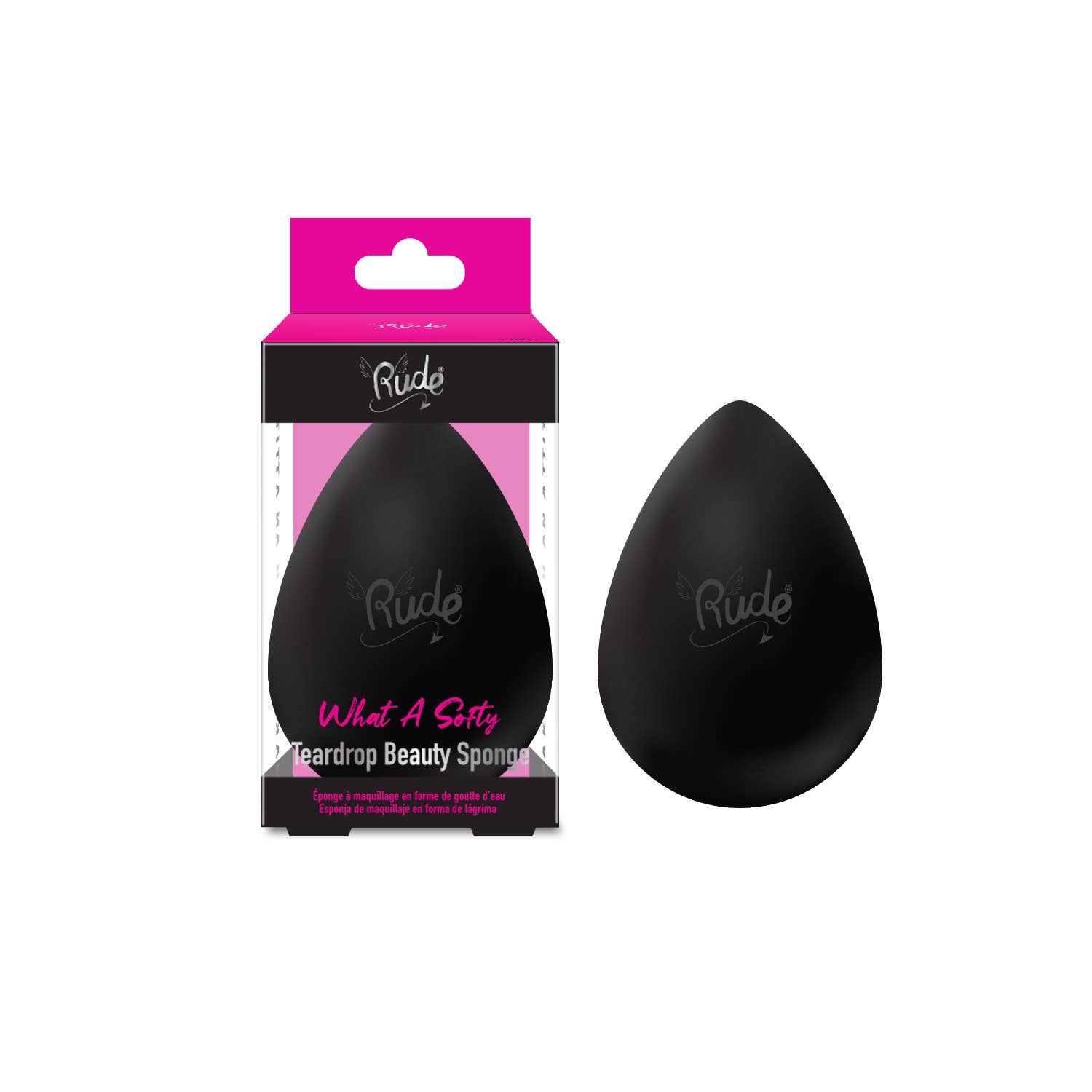 Rude Cosmetics – Engroshandel Makeupsvamp – Hvad en Softy Teardrop Beauty Svamp