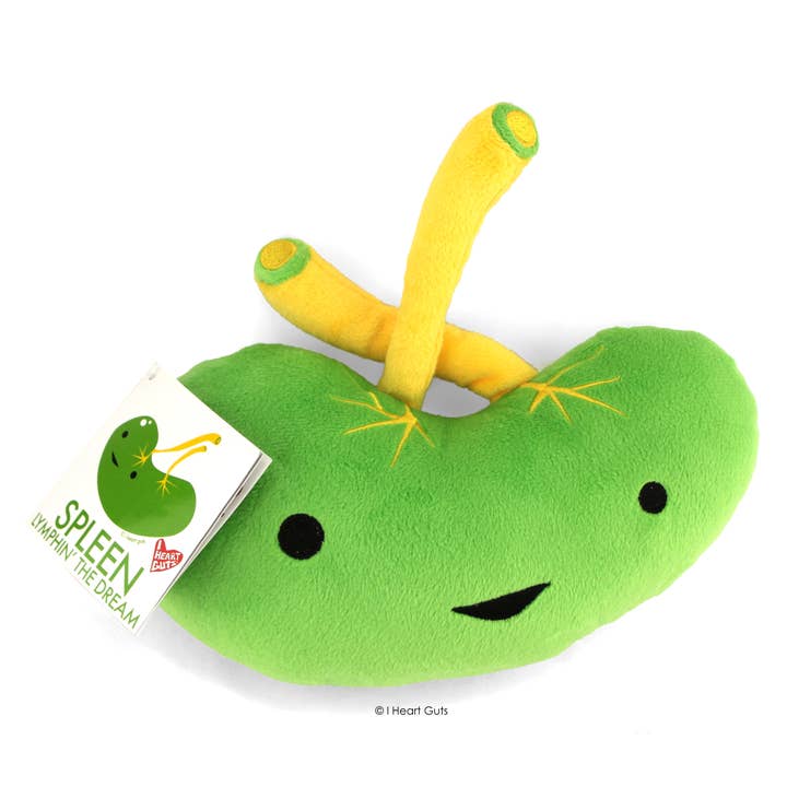 I Heart Guts | Organ Plushies Wholesale - Vente Peluche – enfant et bébé - Peluche de la rate - Lymphin' le rêve