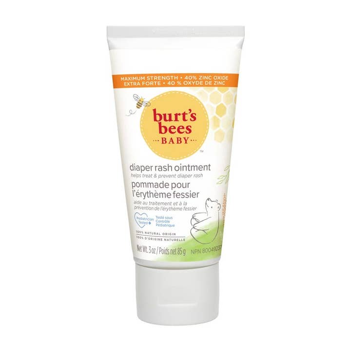 Baby Diaper Rash Ointment With Sweet Almond Oil + Zinc Oxide for wholesale by Burt's Bees