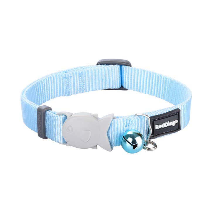 Kitten Collar Classic Light Blue 8mm for wholesale by Red Dingo Australia