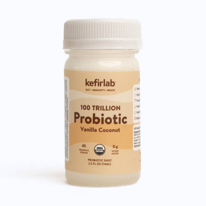 Vanilla Probiotic Shot (16pk) for wholesale by Kefir Lab