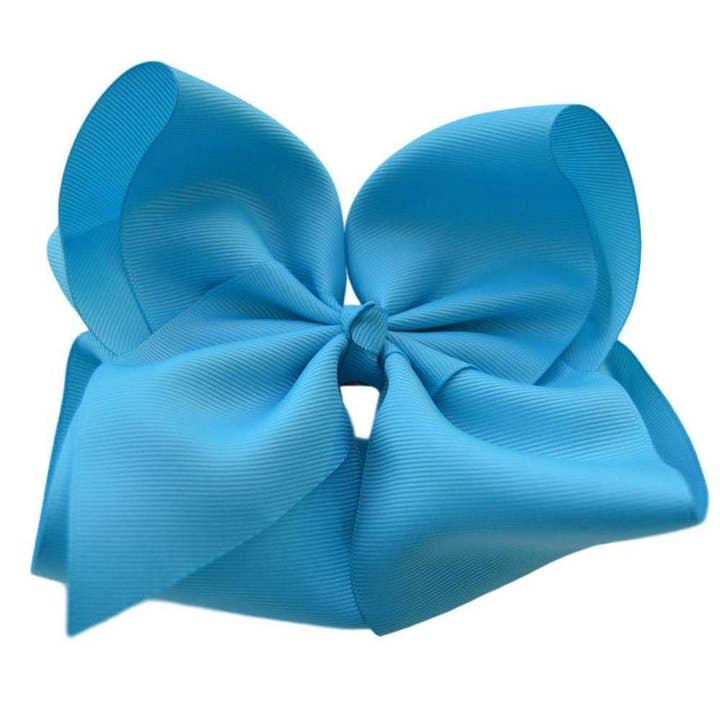 The Solid Bow - Wholesale Hair Bow - Kids - 6 inch Solid Grosgrain Bow/Alligator Clip19