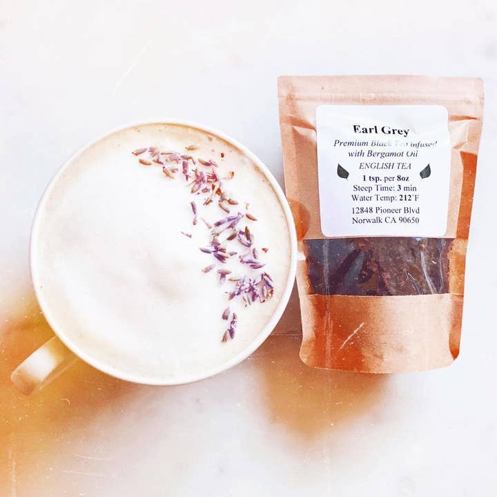 Earl Grey Superior Blend Loose Tea for wholesale by Zen's Tea House