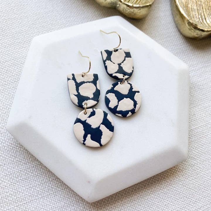 Grace & Good - Wholesale Dangle Earrings - The Payton in Spotted Earrings2