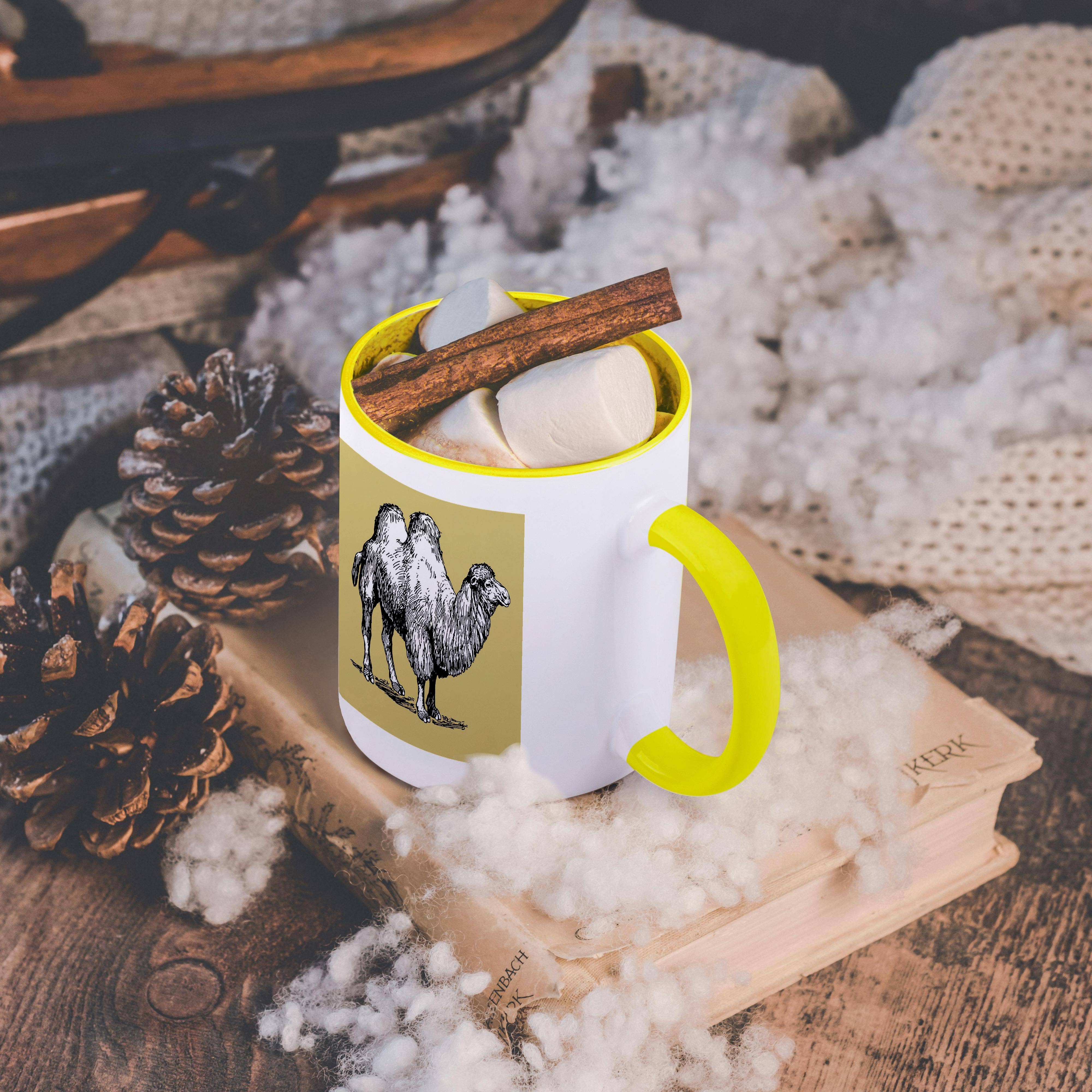 3dRose - Wholesale Coffee Mug - 3dRose, Bactrian Camel Vintage Style Illustration, Mug5