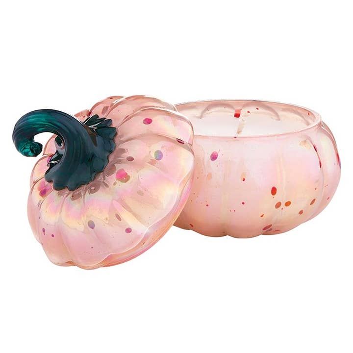Blush Pumpkin Candle for wholesale by 47th & Main (Creative Brands)