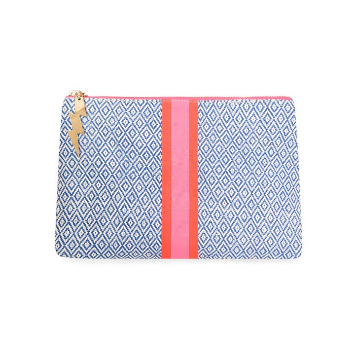 CLUTCH DE DIAMANTE AZUL con ROSA para venta al por mayor de Cockatoo