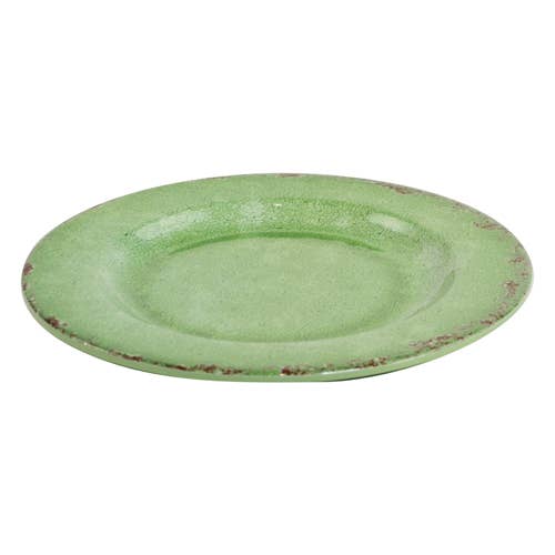 Green Casablanca Plate 9" dia x 3/4"H for wholesale by Bauscher Hepp