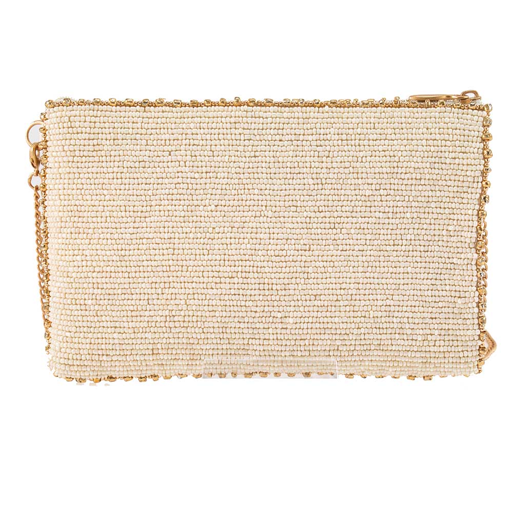 Mary Frances Accessories - Vendita all'ingrosso Borsa a tracolla - Donna - Borsa a tracolla con cuore rosso di perline e croce avorio1