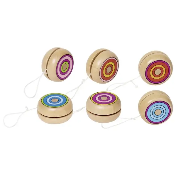 Goki Australia - Wholesale Wood toy – Child - Yo-Yo colourful rings0