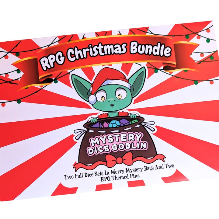 Christmas RPG Gift Box for wholesale by Mystery Dice Goblin