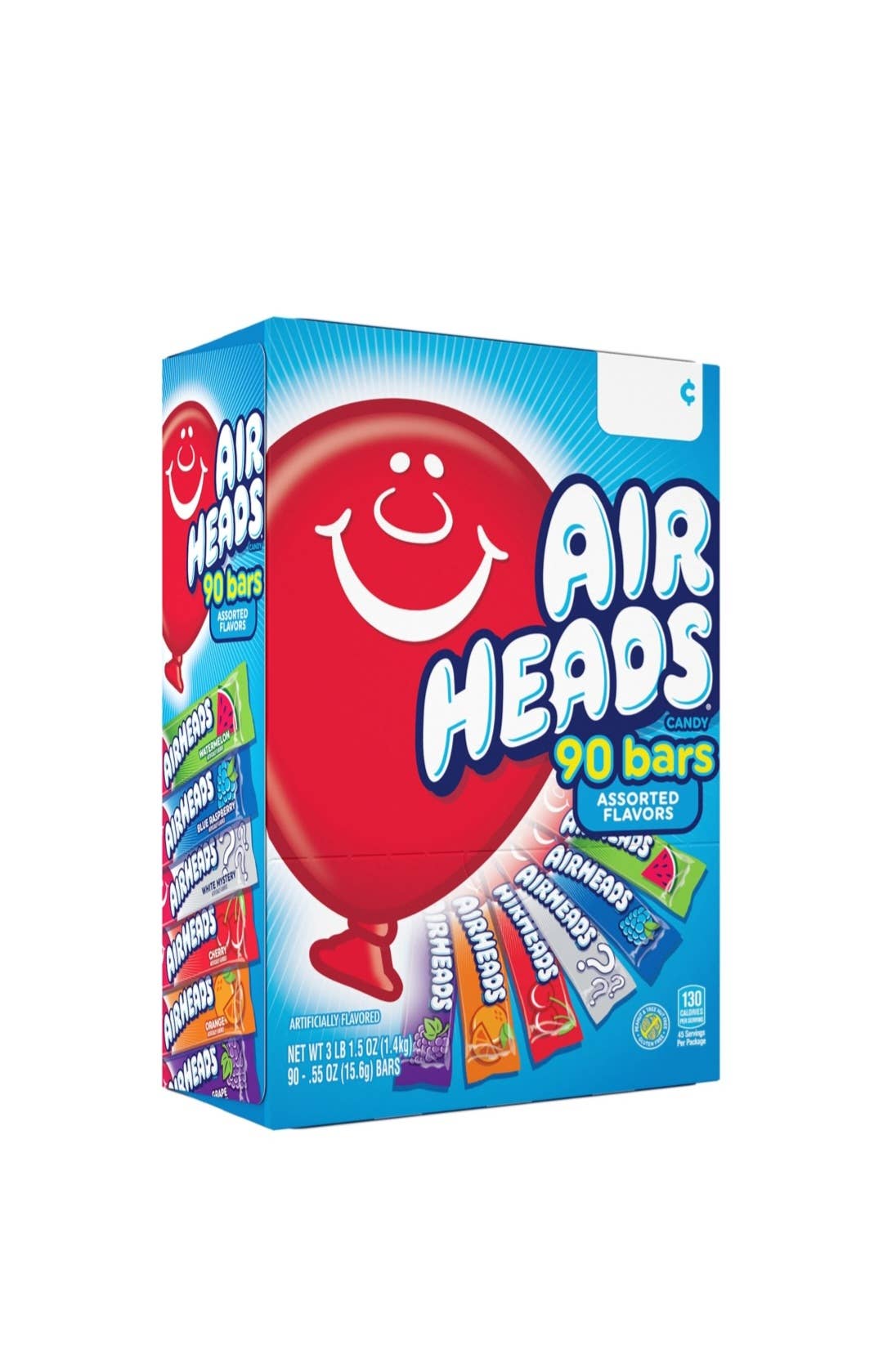 Majestic Wholesale - Wholesale Gummy - AirHeads Variety Pack 90ct STOCKING STUFFER HOLIDAY0