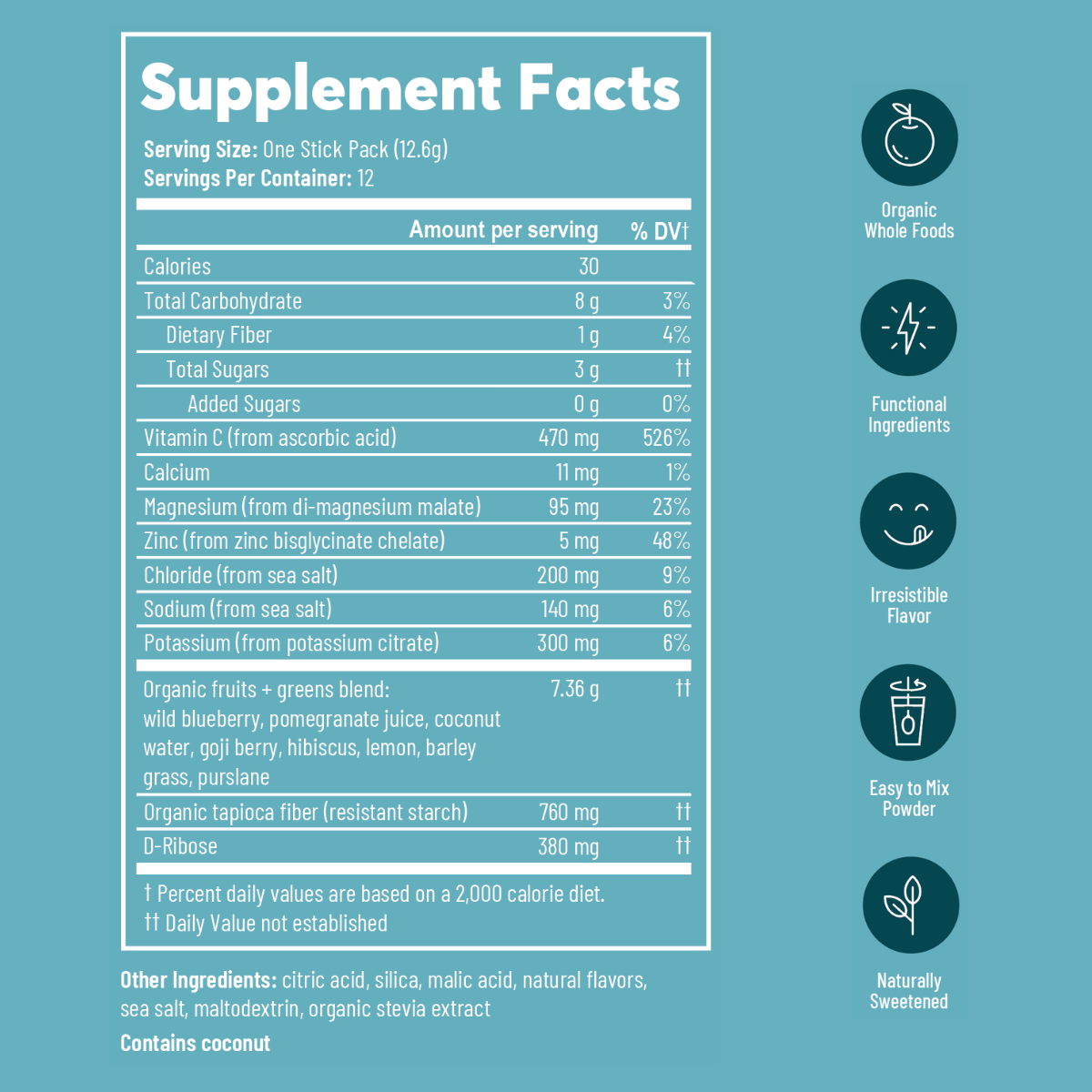 Farmana - Wholesale Powdered health drink - Hydrate + Replenish - Functional Superfood Electrolyte Blend3