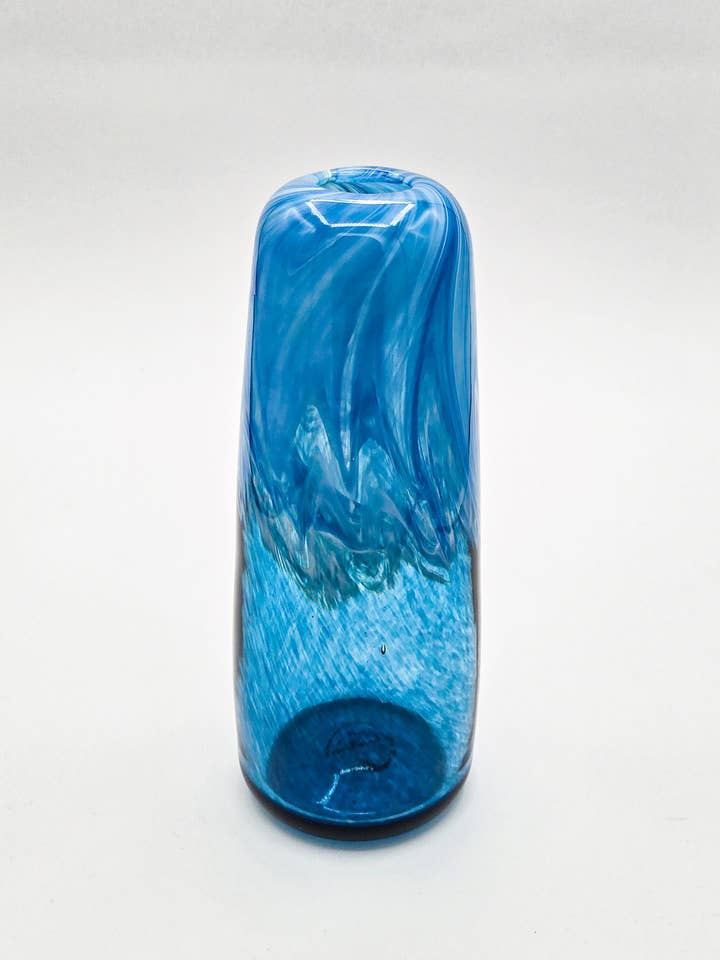 Tide Veil Vase - Stormline for wholesale by Shane Dorey Glass