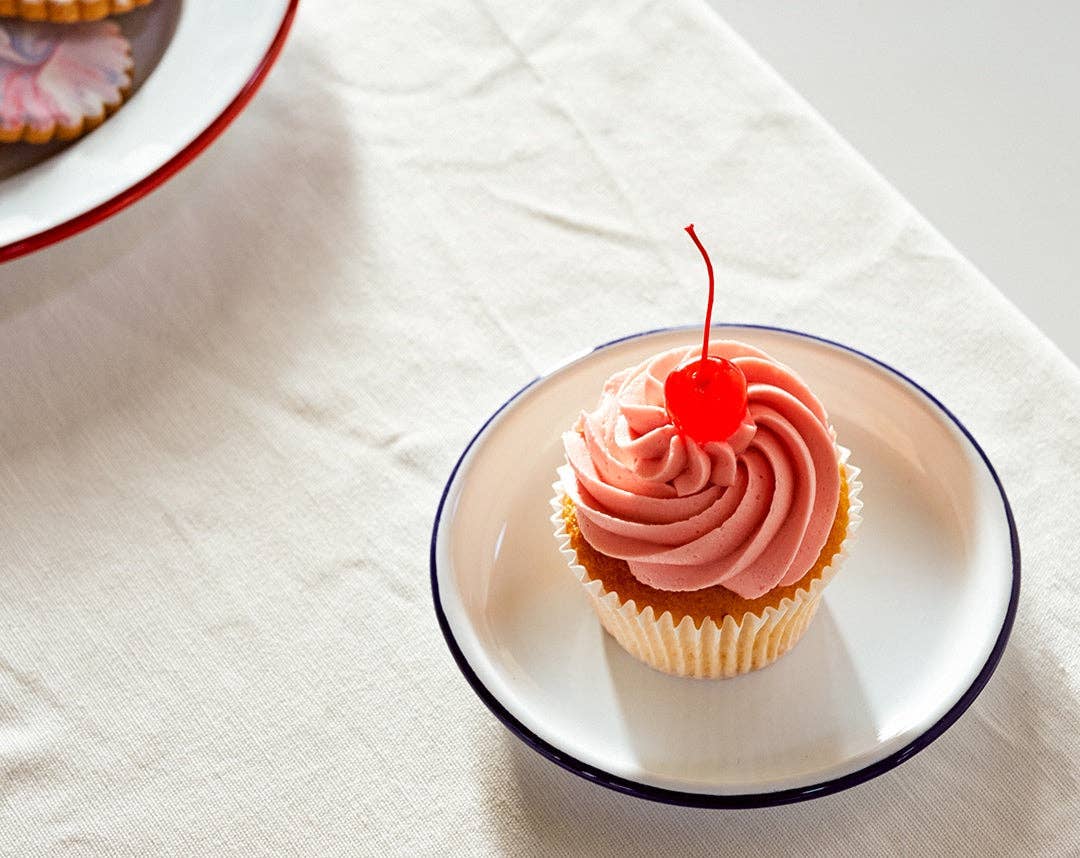 Falcon Enamelware - Wholesale Dinner Plate - 14cm Small Side Plate4