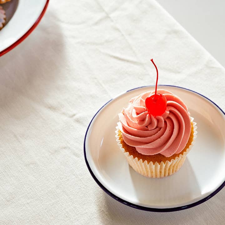 Falcon Enamelware - Wholesale Dinner Plate - 14cm Small Side Plate2