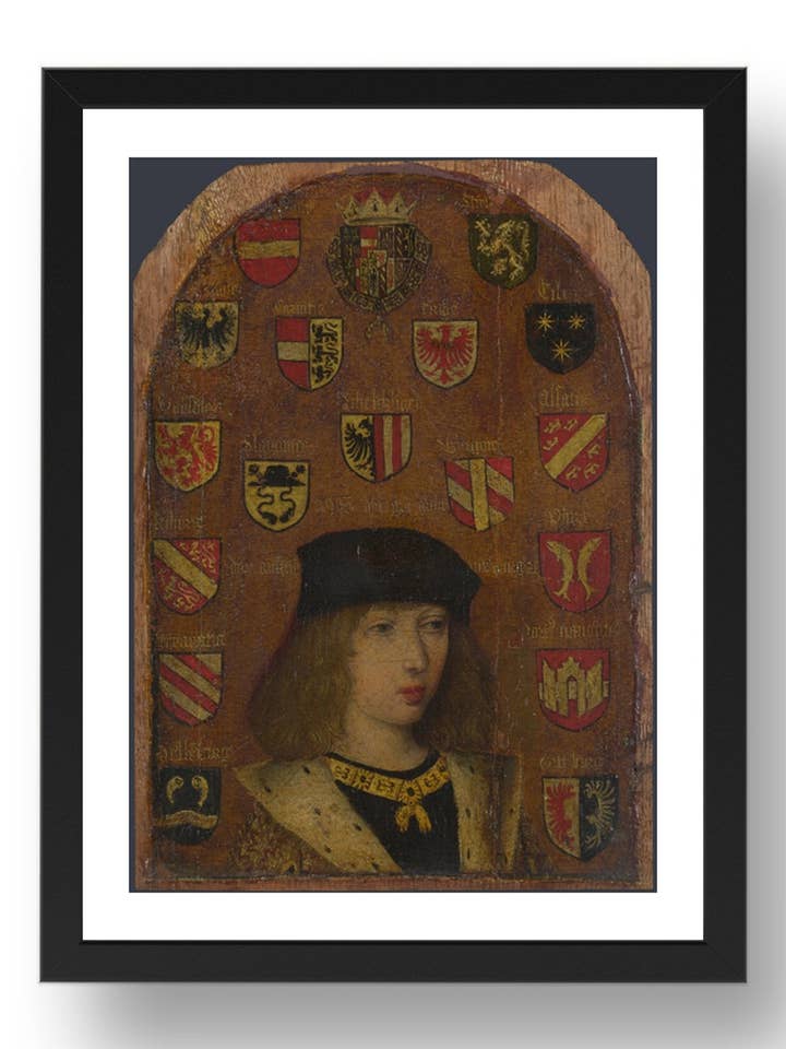 Pieter van Coninxloo: Filippo il Bello, Poster in Cornice 17x13" (A3) per la vendita all'ingrosso da parte di PERIOD PRINTS