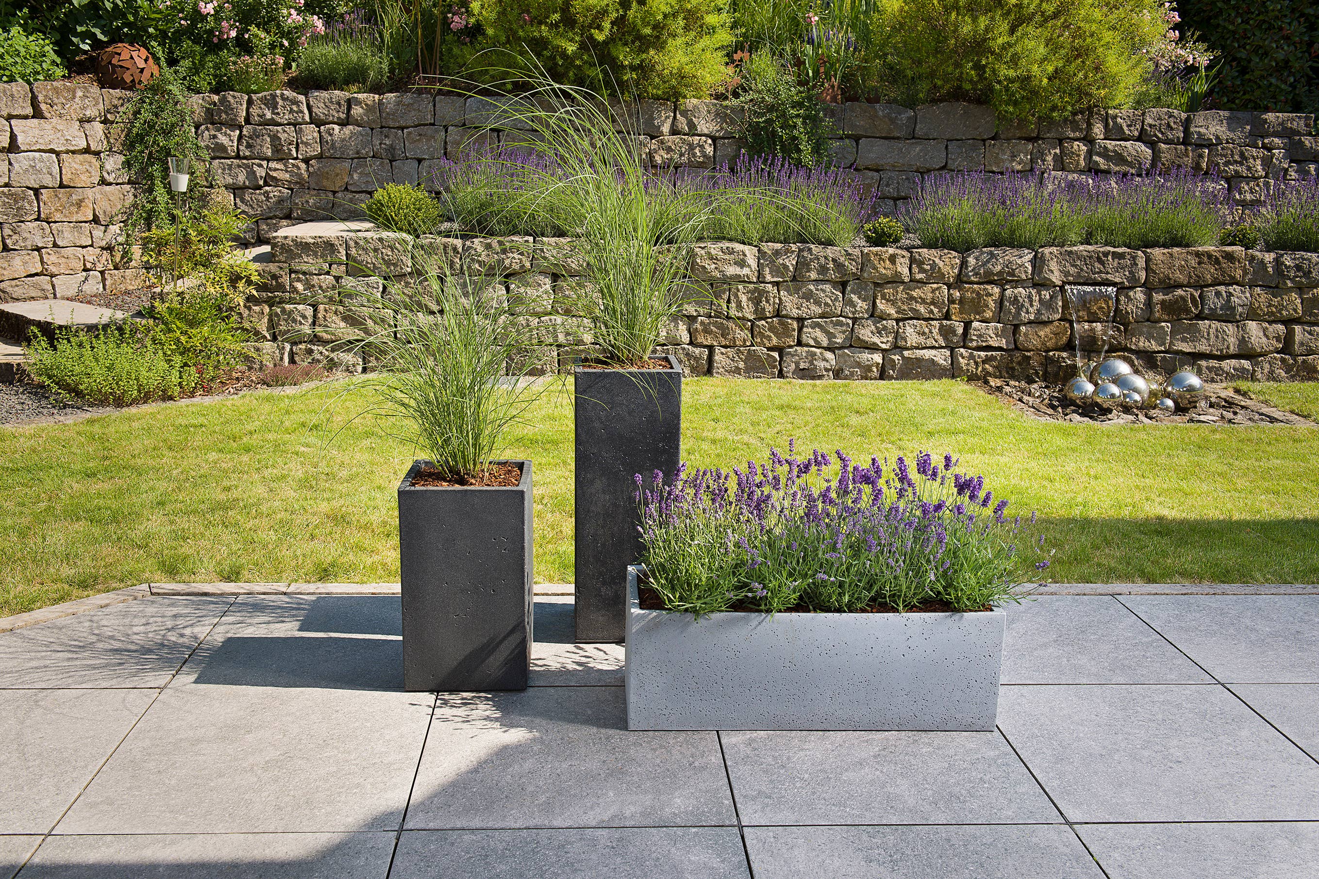 Scheurich - Vente Pot - Pot à fleurs et jardinière en plastique C-Cube High 24010