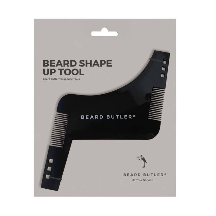 Beard Butler® Shape Up Tool - Precision Beard Shaper & Line‑Up Template for Cheek, Jaw & Neck Lines for wholesale by Beard Butler®