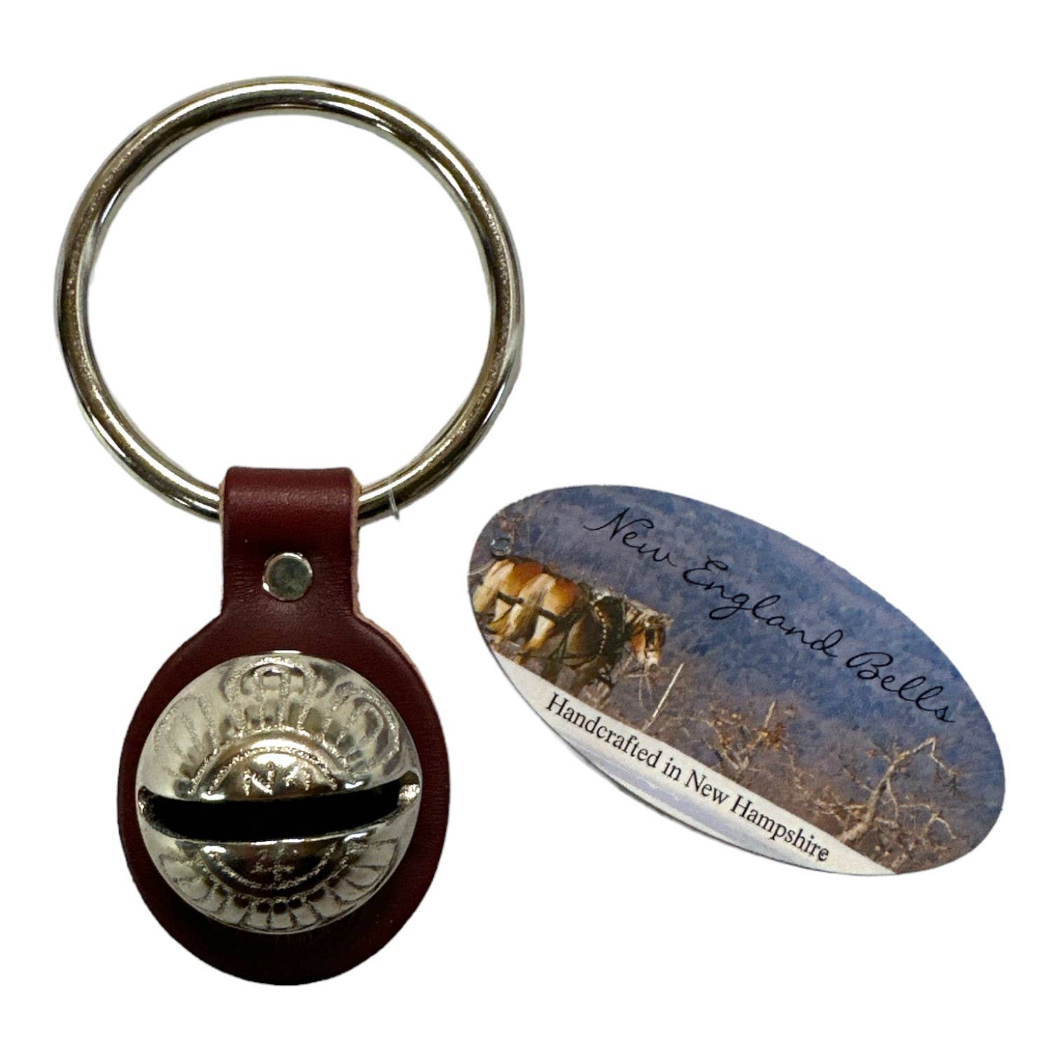 New England Bells - Wholesale Bell - Traditional Strap Bells - #4 Size Bells - 1 Bell on Strap11