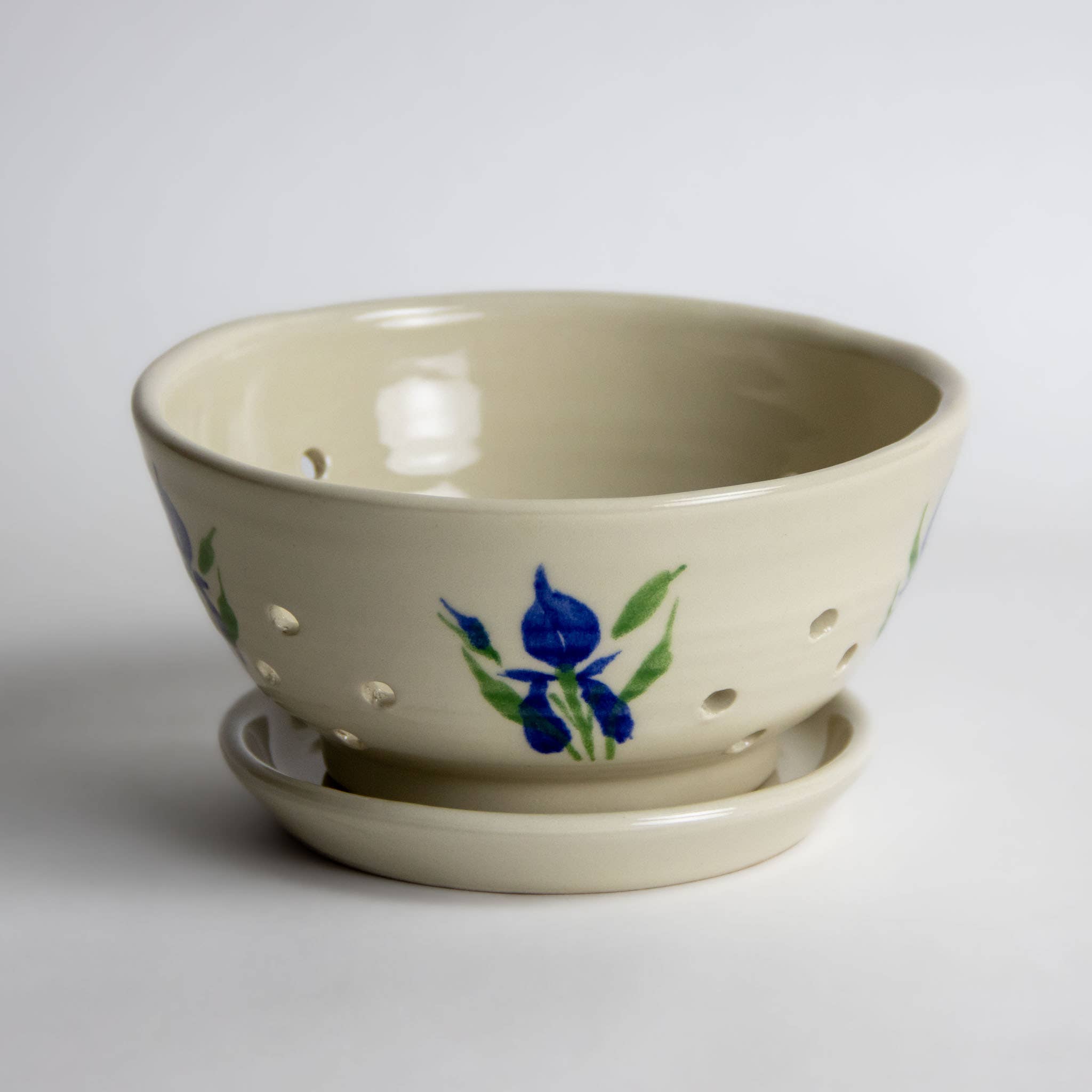 Emerson Creek Pottery - Wholesale Colander - Berry Colander w/Saucer22
