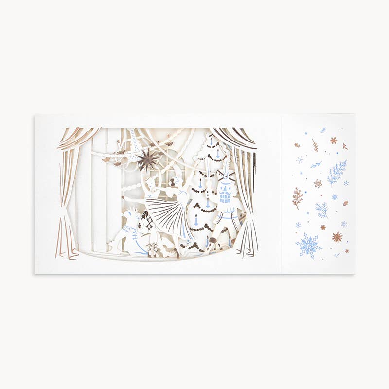 UWP Luxe - Wholesale Christmas Card - Nutcracker Pop-Up Card1