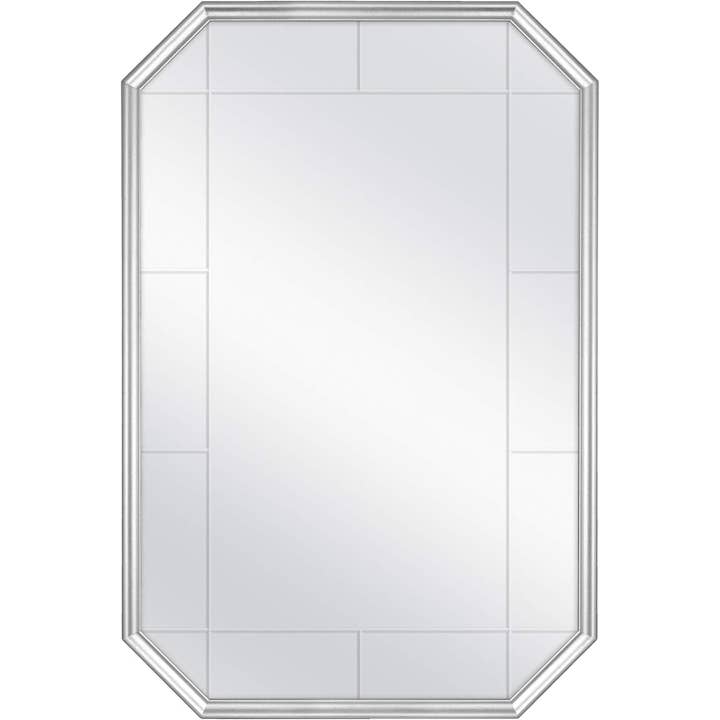 24X36" SILVER GROOVED FRAMED MIRROR C/P 1 for wholesale by GreatBuy.com