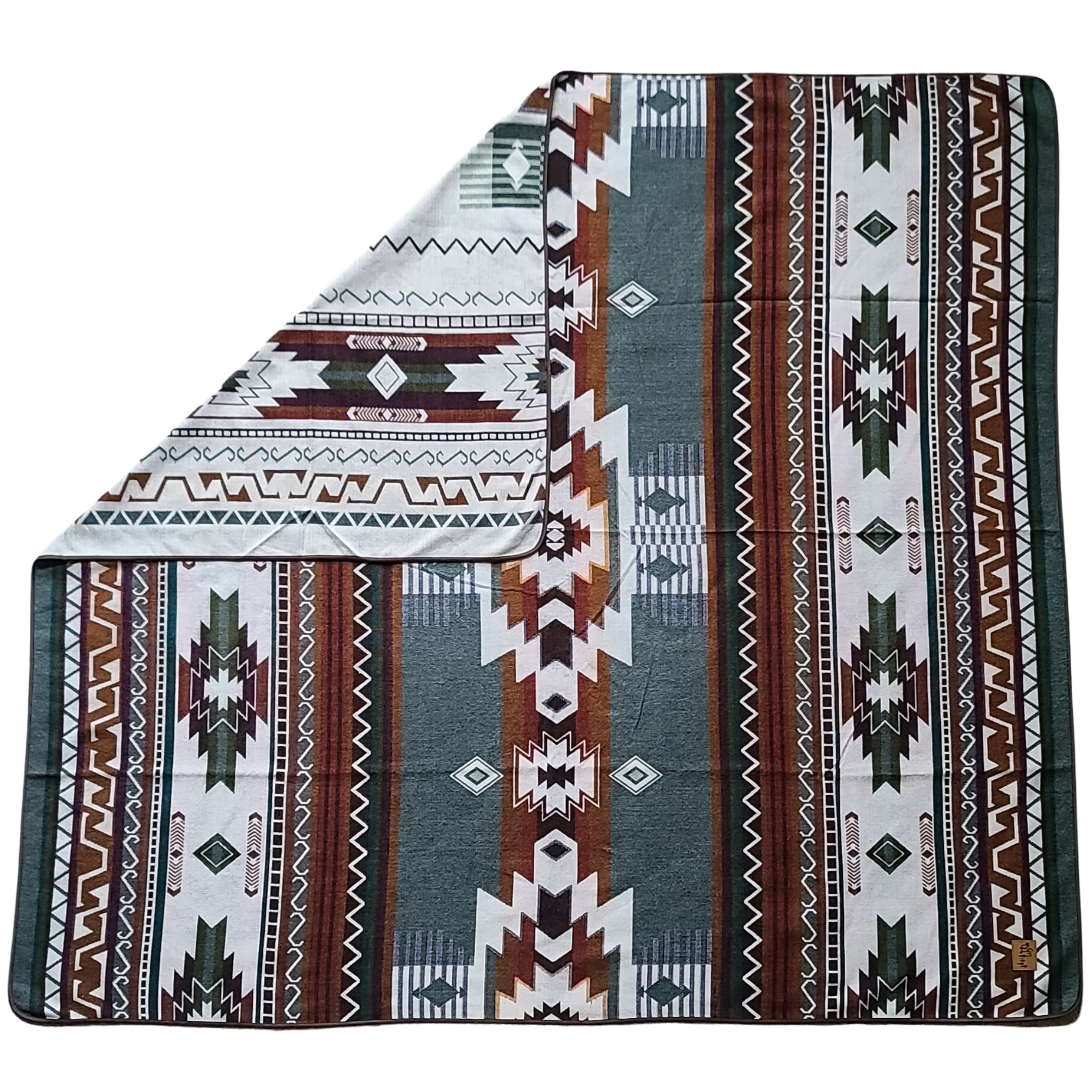 Wylde Brigade - Wholesale Throw Blanket - Quilotoa Aztec Reversible Blanket6