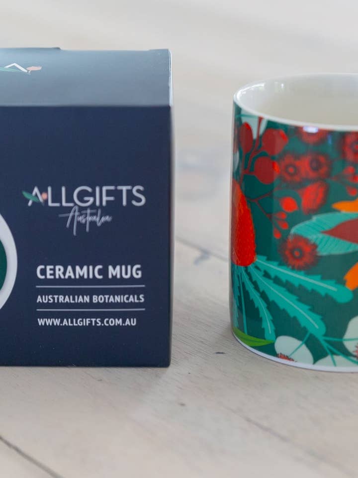 Ceramic Mug - Australian Botanicals for wholesale by Allgifts Australia