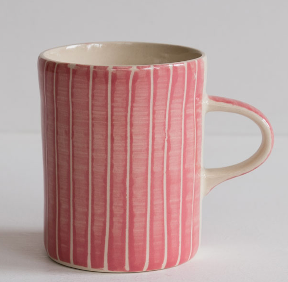 Musango - Wholesale Coffee Mug - Contemporary Handmade Coffee Mugs Sgraffito Stripe11