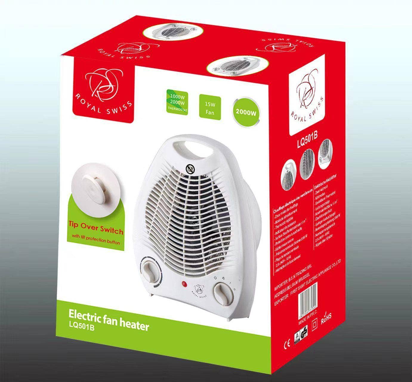 Royal Swiss - Wholesale Kitchen Appliance - Hot Air Fan1
