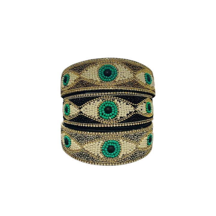 Boutique Femade ® - Wholesale Fashion Headband - Women's - Gold Evil Eye Headband3