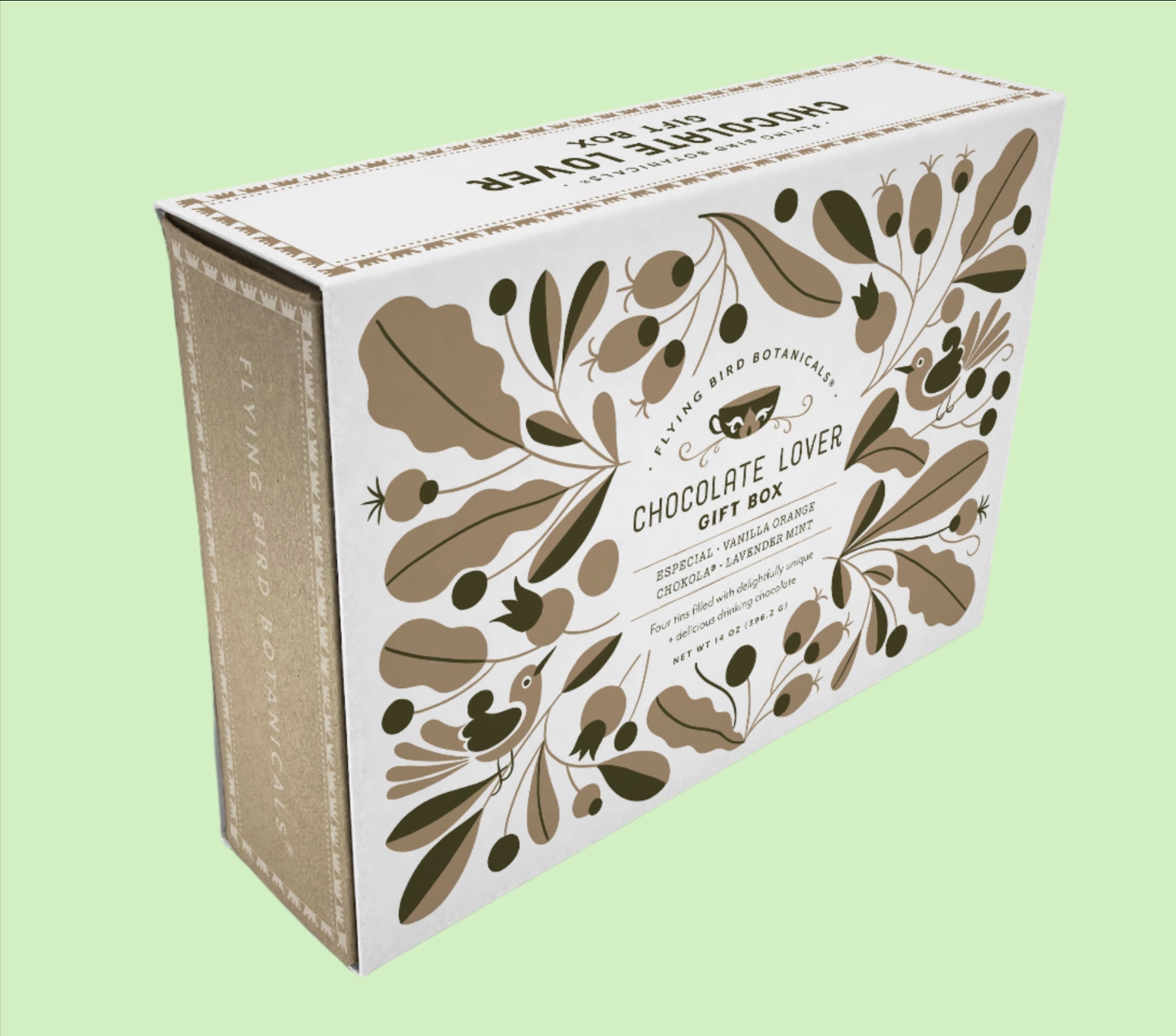 Flying Bird Botanicals - Wholesale Gift Box - Chocolate Lover’s Gift Box1
