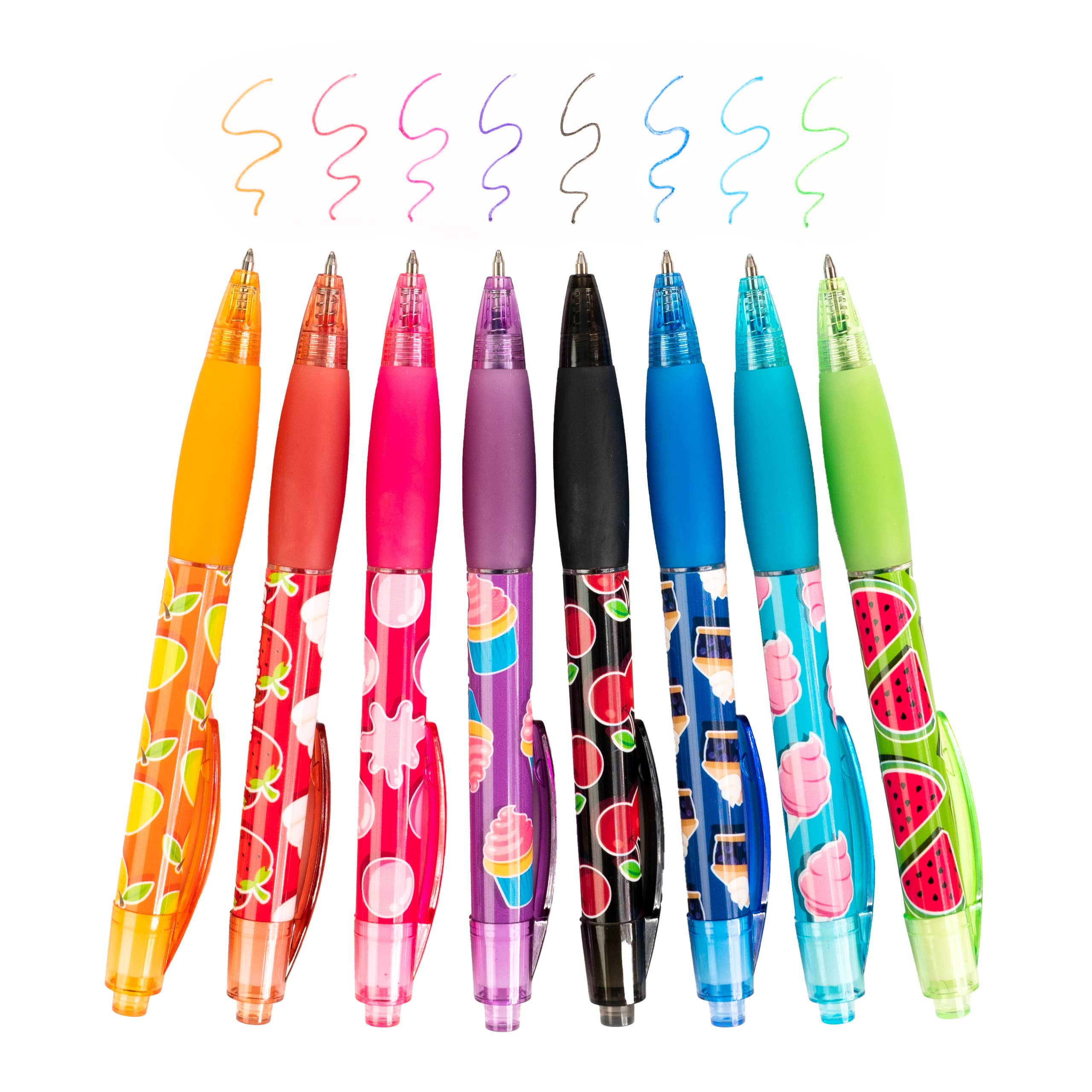 Scentco, Inc - Wholesale Pen - Smens - Glitter Gel - Scented Colored Gel Ink Pens - 8 Count5