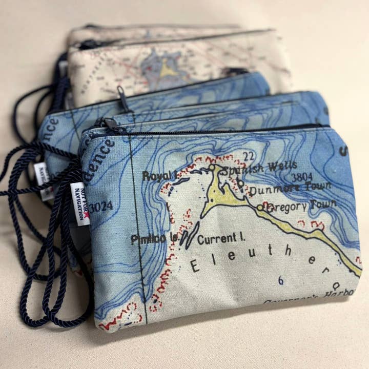 Navy Rope Strap Clutch – Your Happy Place, On the Go for wholesale by Not for Navigation