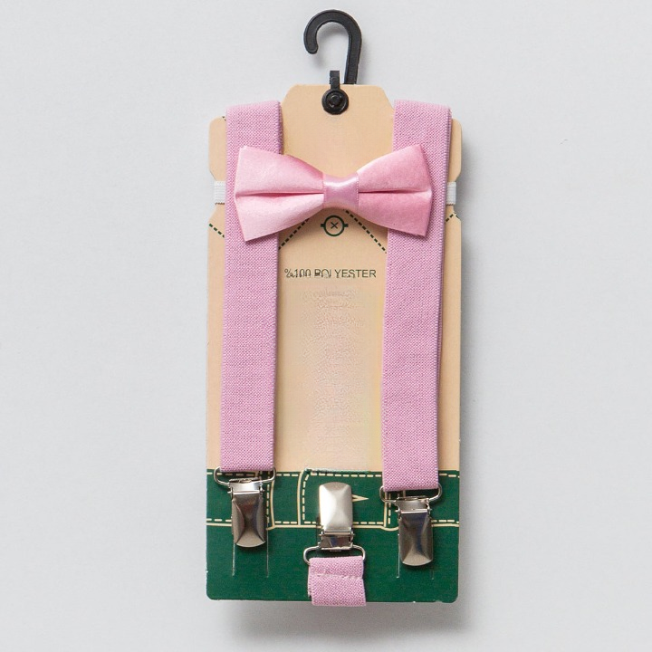 Omnis Pura - Vente Bretelles – enfant - Accessoires garçon spécial jour : bretelles et nœud papillon 0-24 mois7