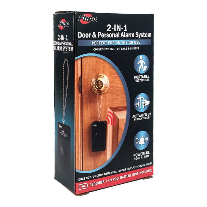 Flipo Group, Ltd. - Wholesale Small/Handheld Appliance - 2 in 1 Door and Personal Alarm System3