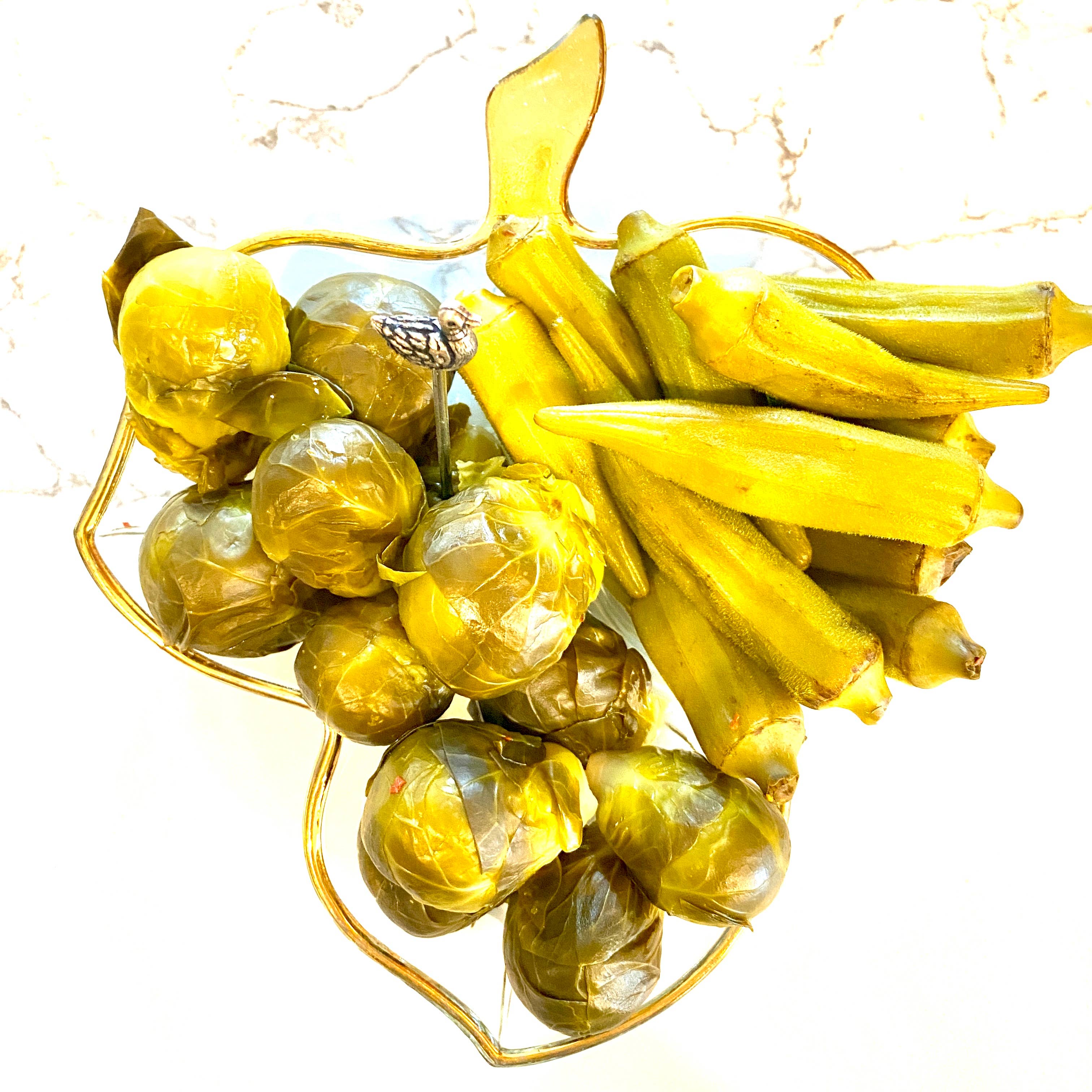 Bruce Julian Heritage Foods – Großhandel Eingelegtes Gemüse – Sassy Okra™ - 16 Unzen Glas3