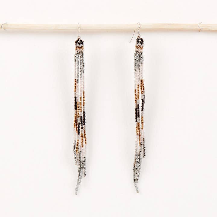 Altiplano - Wholesale Tassel Earrings - Beaded Fringe Duster Earrings