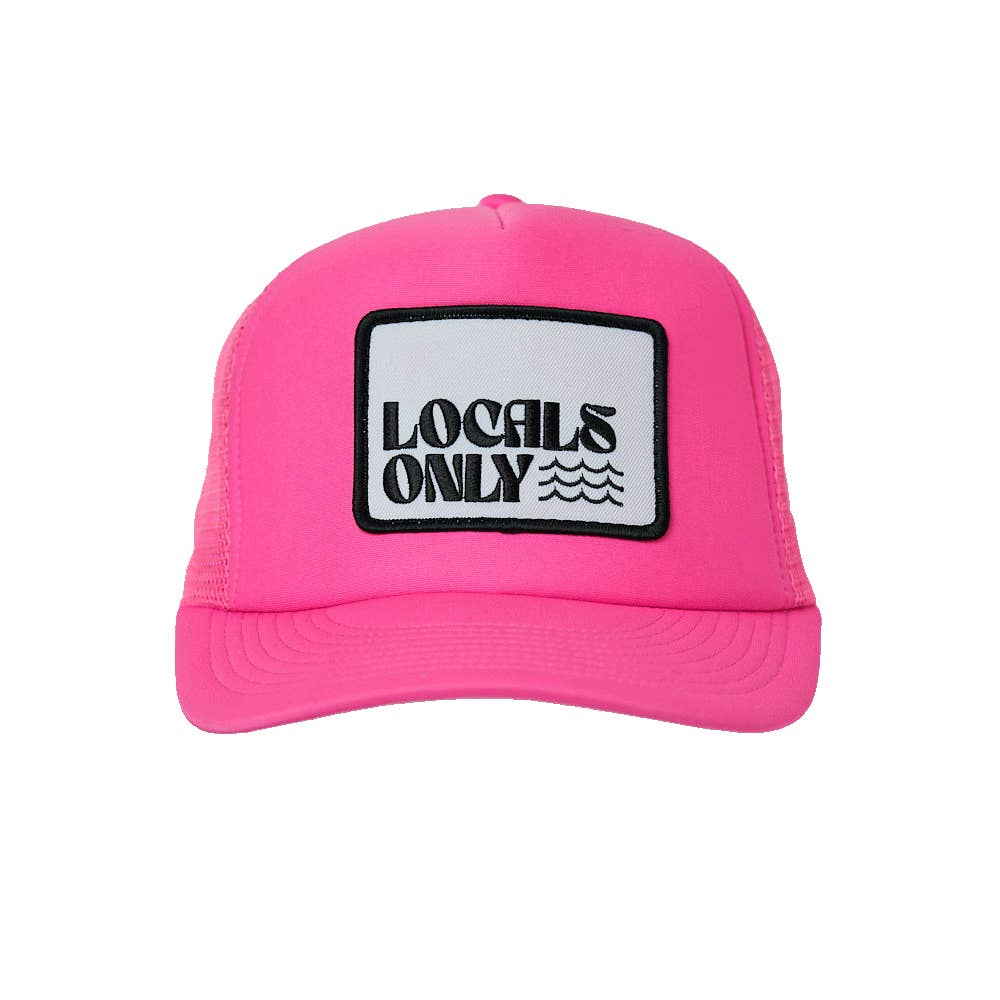 Local Beach - Wholesale Trucker Hat - Unisex - Locals Only II Patch Trucker Hat