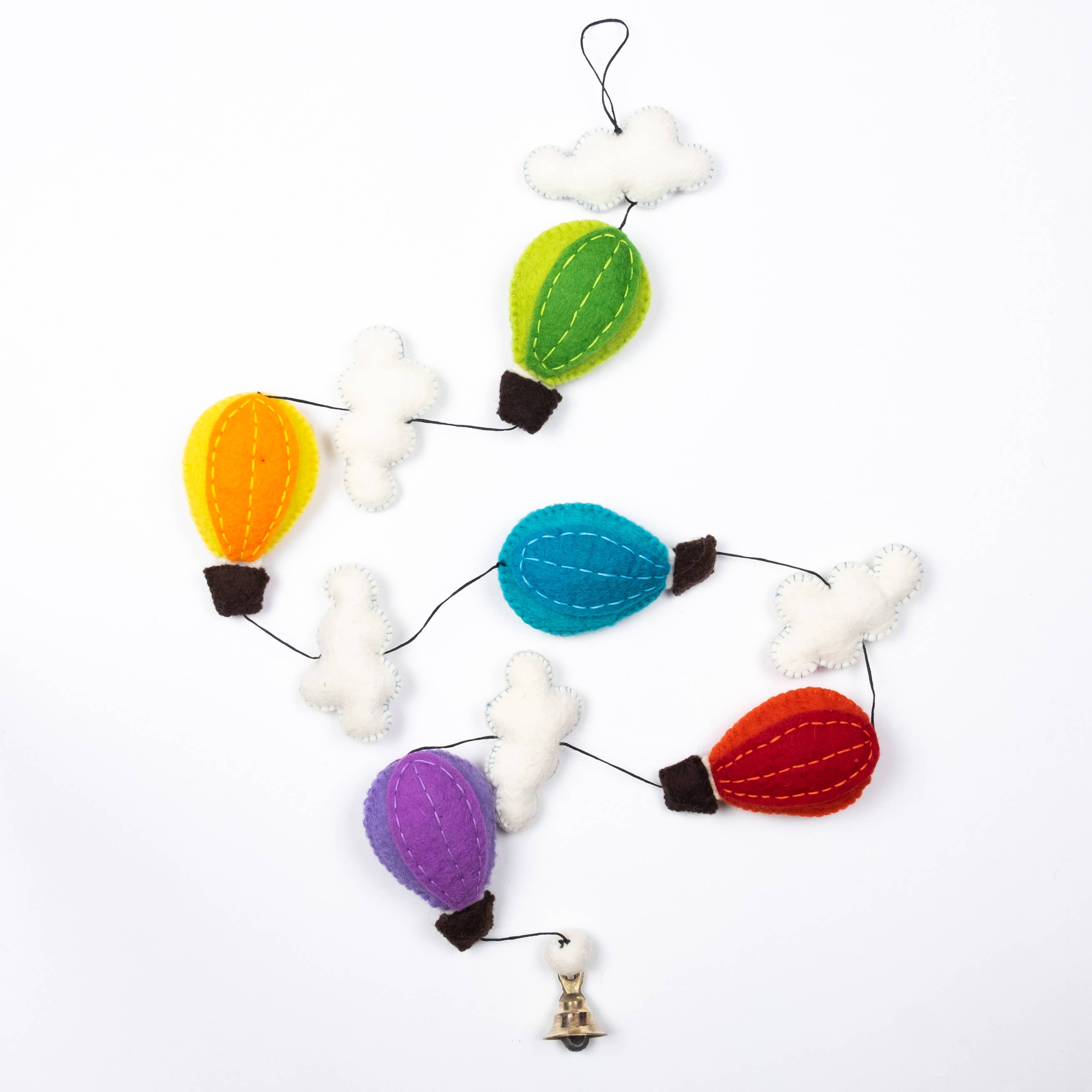 The Winding Road – Großhandel Wimpel/Girlande – Girlande - Filz-Heißluftballon7