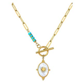 Bamboo Trading Company - Wholesale Pendant/Charm Necklace - Sunny Seaside Necklaces