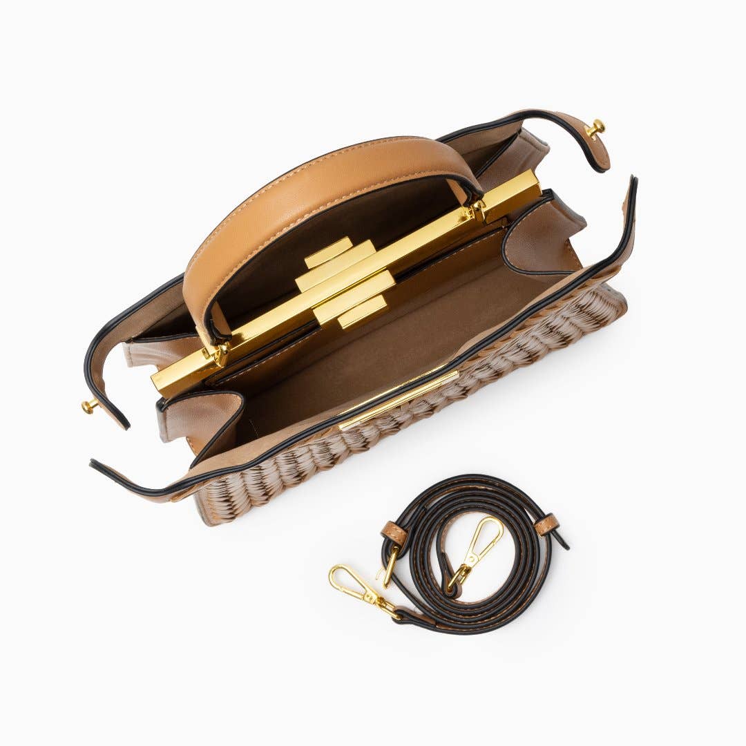 Verano Hill - Vente Sac à main avec poignée sur le dessus – femme - Sac à main tissé Dionne3