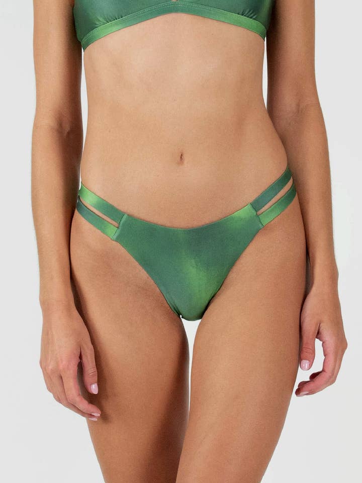 Verde Split Bikini Bottom for wholesale by SIGAL